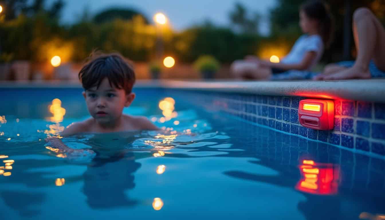 Illustration: Définition et rôle de l’alarme de piscine pour enfant