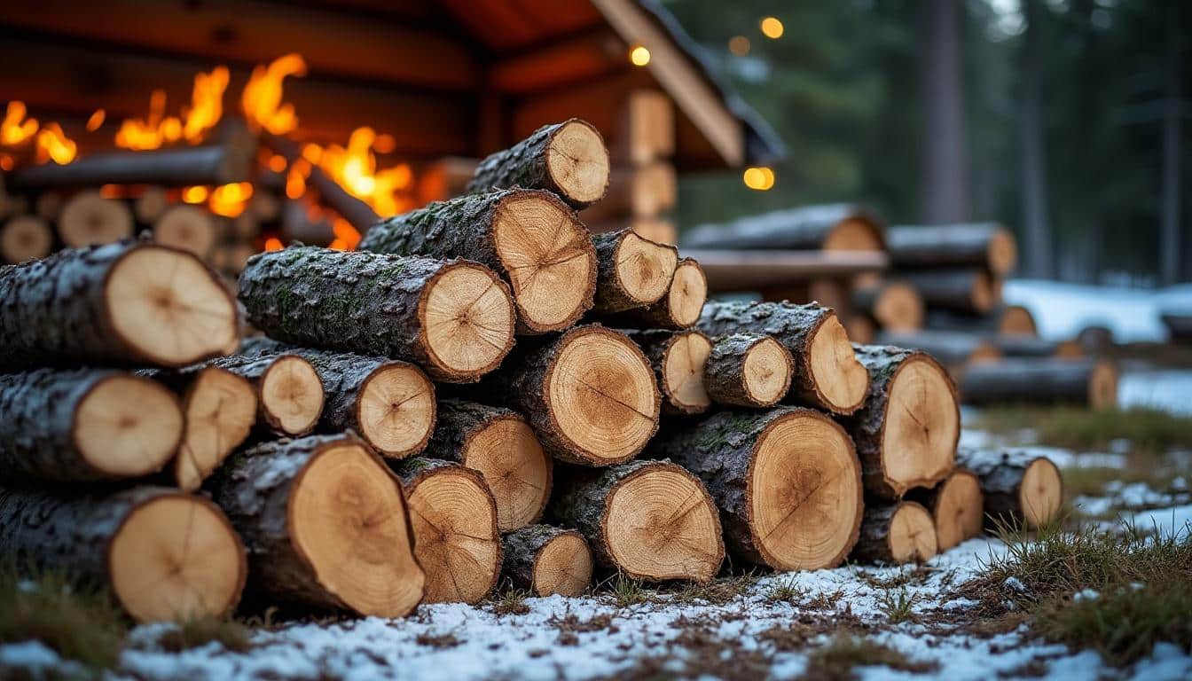 Illustration: Les propriétés du bois de chauffage de frêne