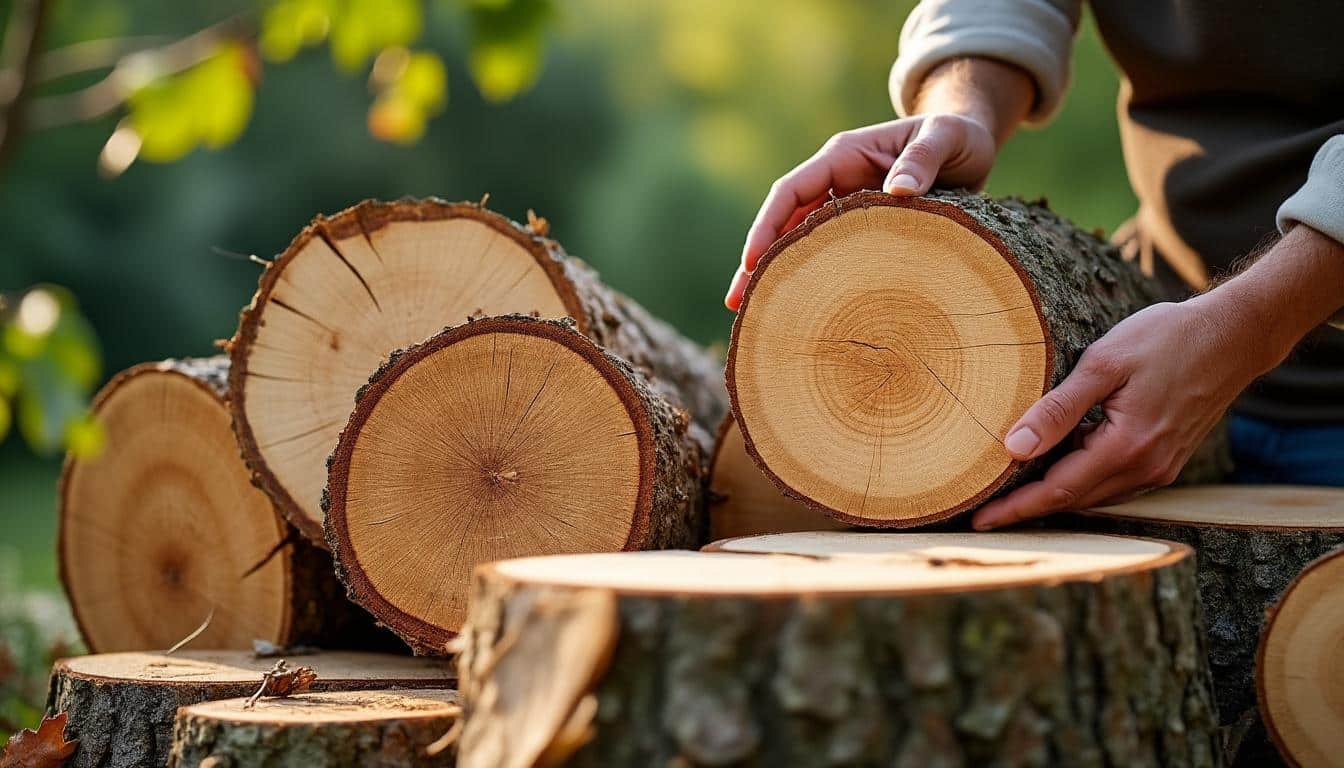 Illustration: Définition et identification du bois de frêne pour le chauffage