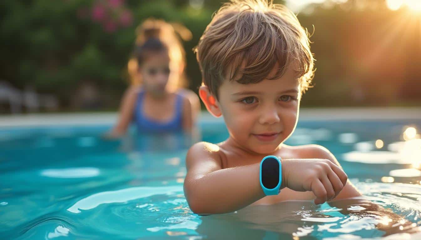 Illustration: Définition et rôle du bracelet alarme pour piscine