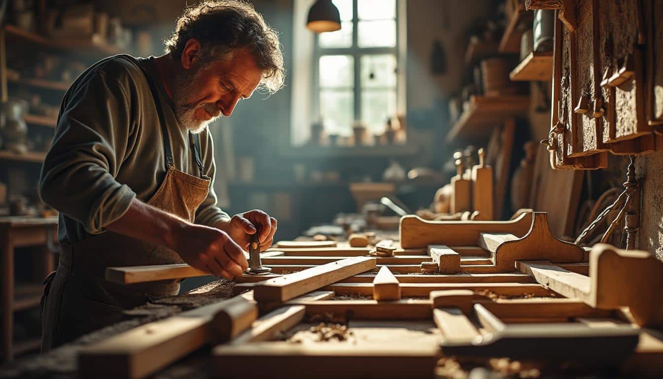 Illustration: Définition et principes de la charpente traditionnelle en bois