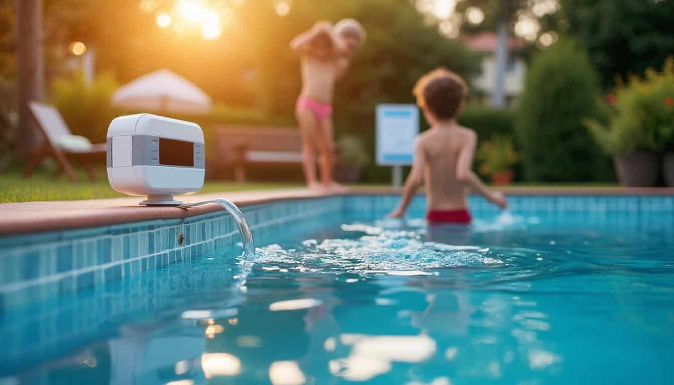 Illustration: Définition et principe de fonctionnement d’une alarme de piscine