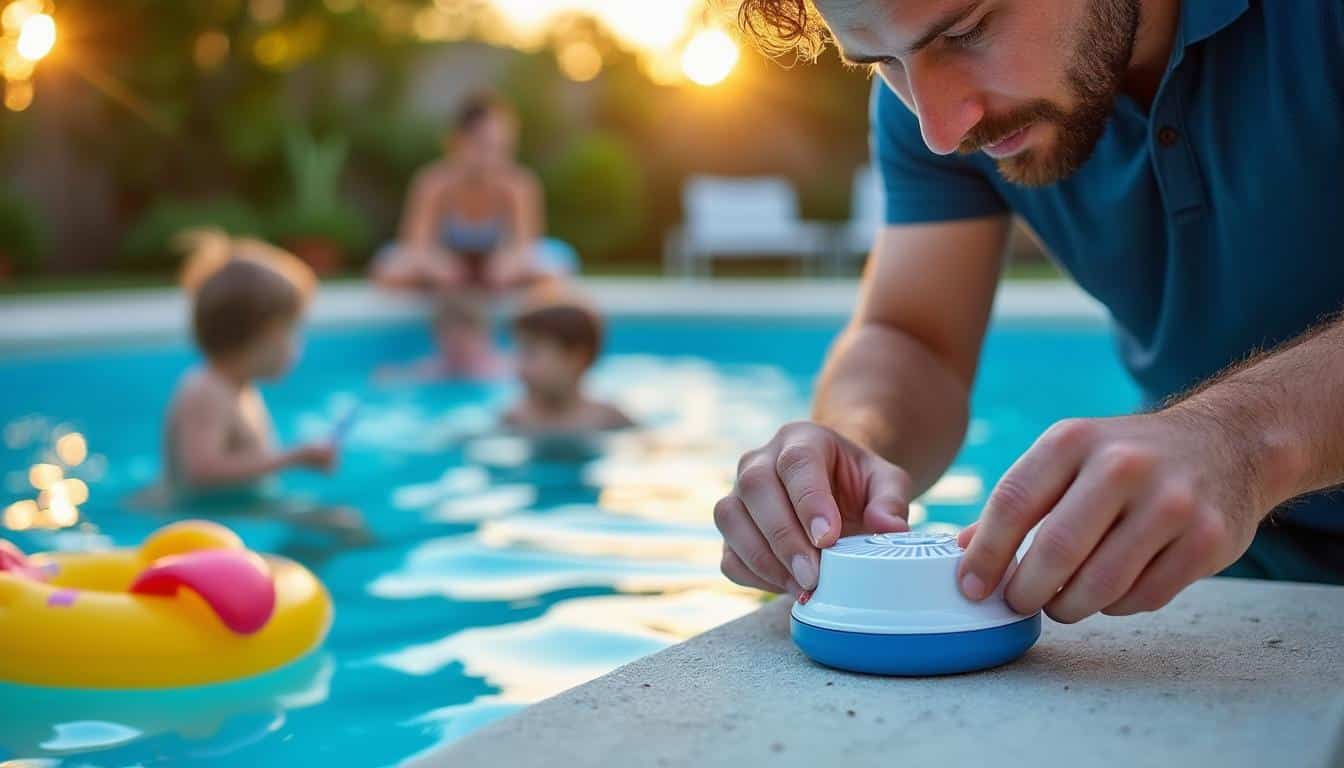 Illustration: Comprendre l’installation d’une alarme de piscine et la sécurité des bassins