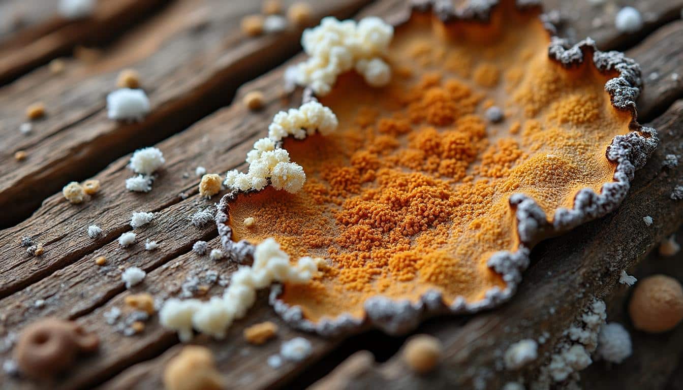 Mérule sur le bois de chauffage : risques, prévention et solutions