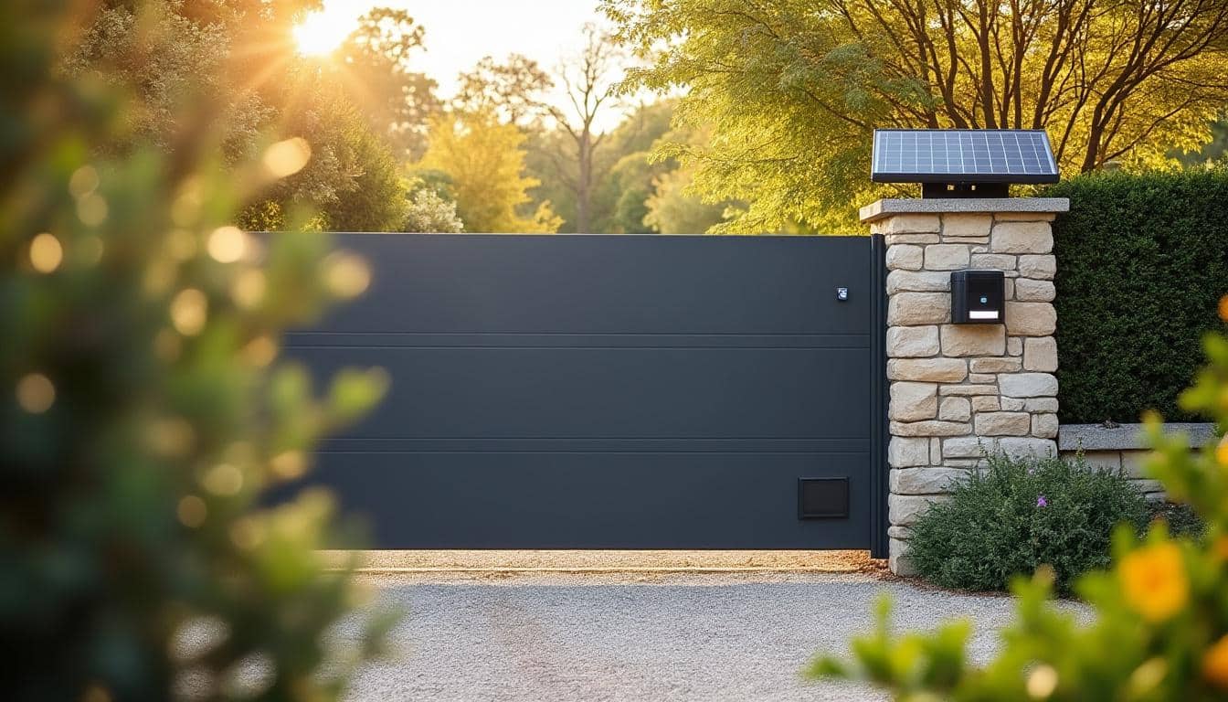 Moteur solaire pour portail : guide complet pour choisir et installer