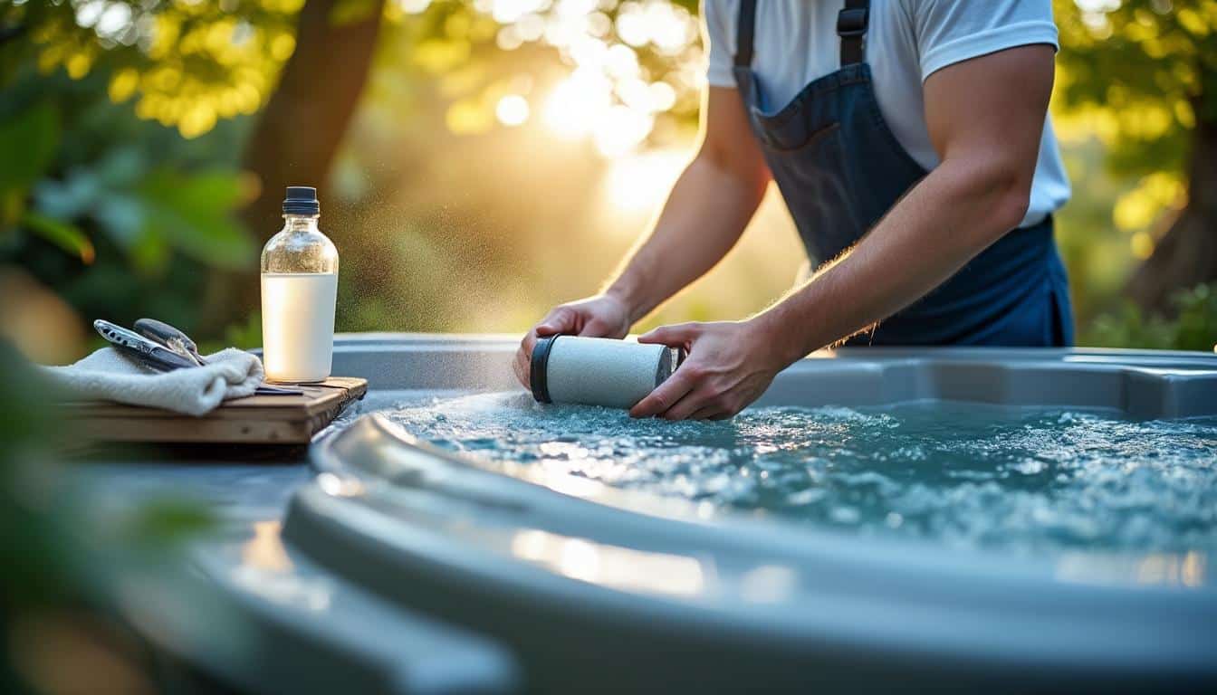 Illustration: Définition et rôle du filtre dans un spa