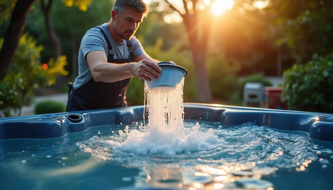 Illustration: Pourquoi et quand nettoyer un filtre de spa ?