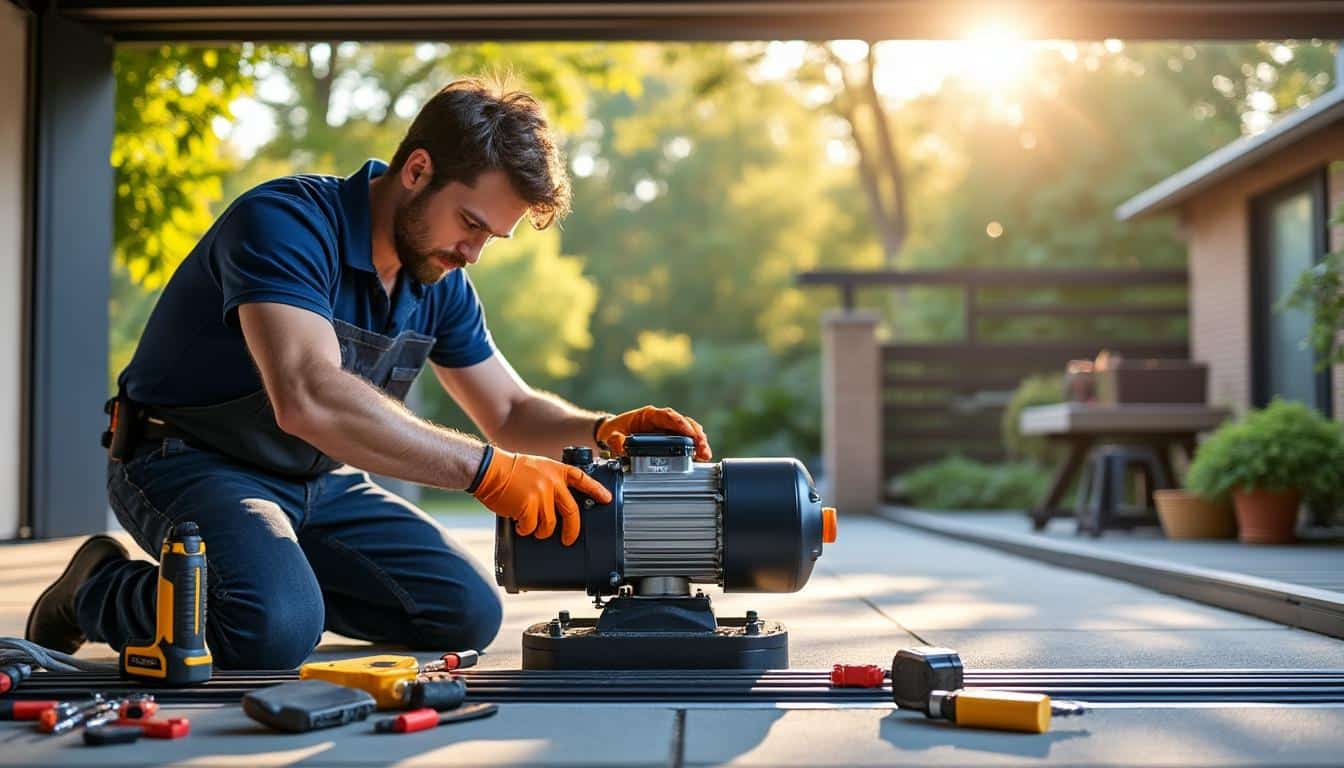 Illustration: Présentation du moteur Came pour portail coulissant