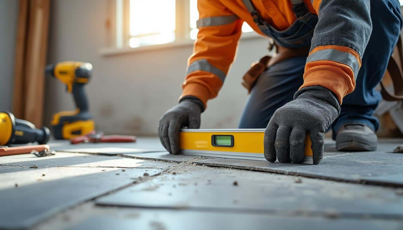 Illustration: Définition du métier de carreleur et missions sur le chantier