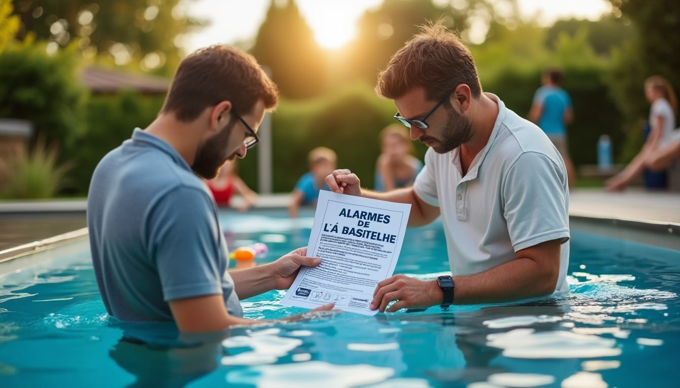 Illustration: Comprendre la norme des alarmes de piscine et le cadre légal en France