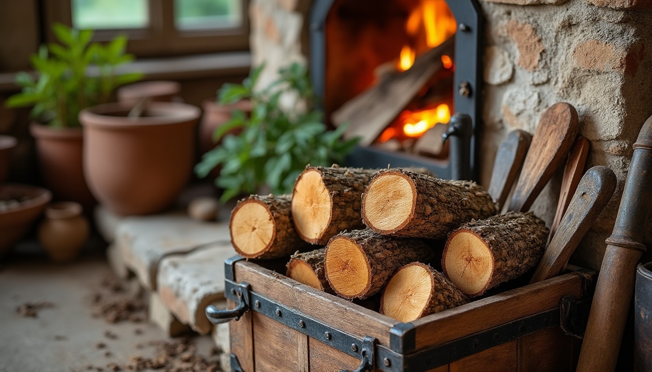 Illustration: Définition et caractéristiques du bois de charme pour le chauffage