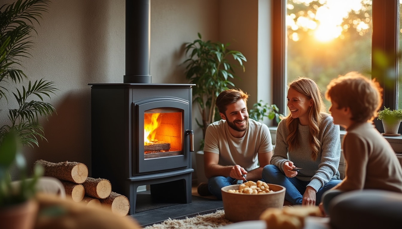 Illustration: Avantages du bois de charme pour le chauffage domestique