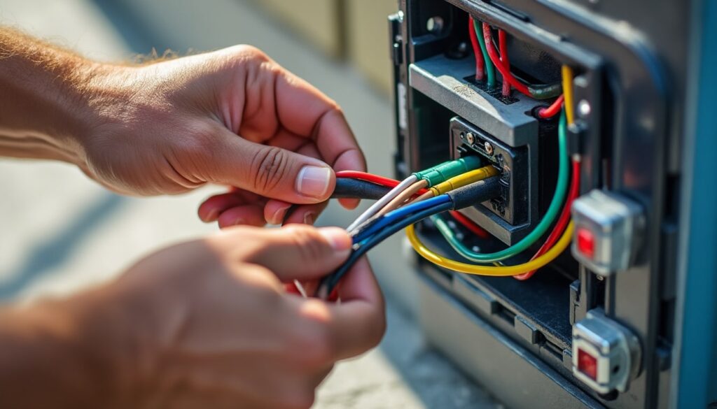 Branchement du moteur Somfy pour portail coulissant : guide complet