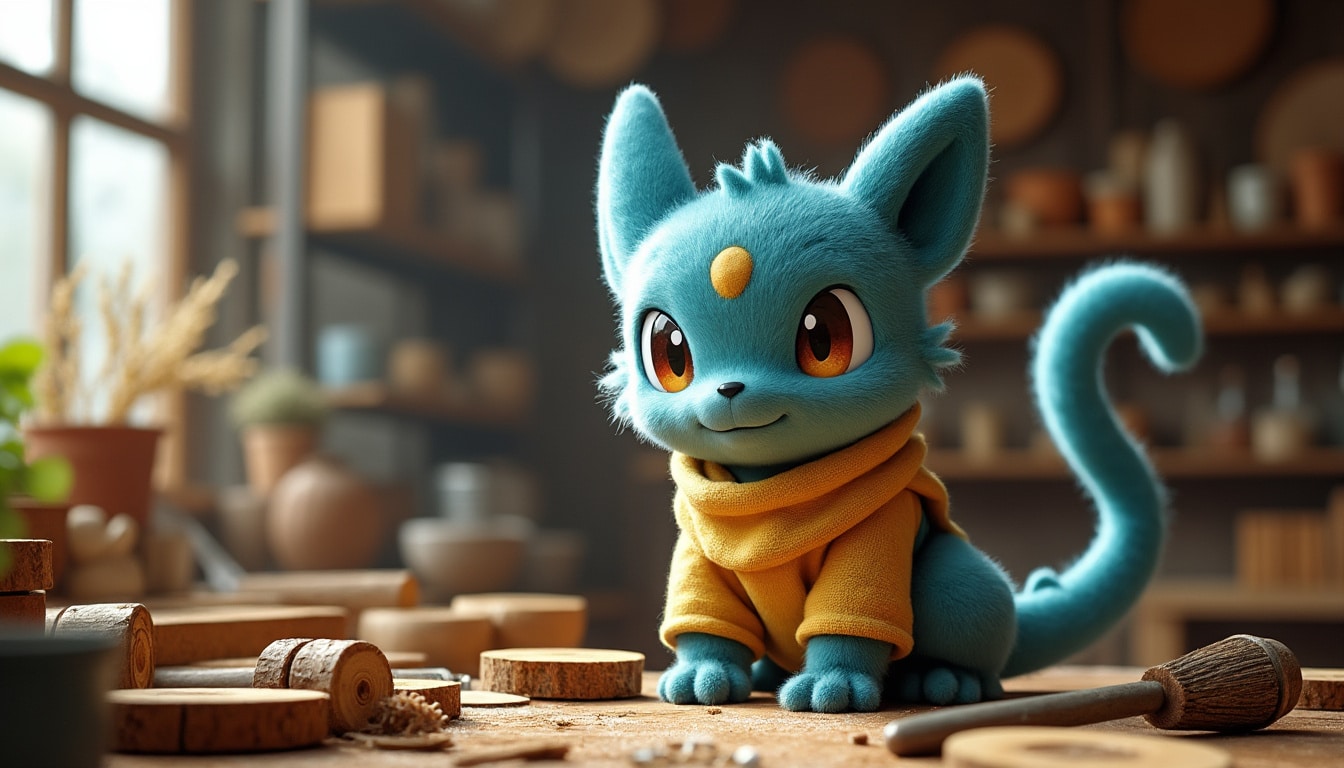 Illustration: Présentation et caractérisation de Charpenti dans Pokémon