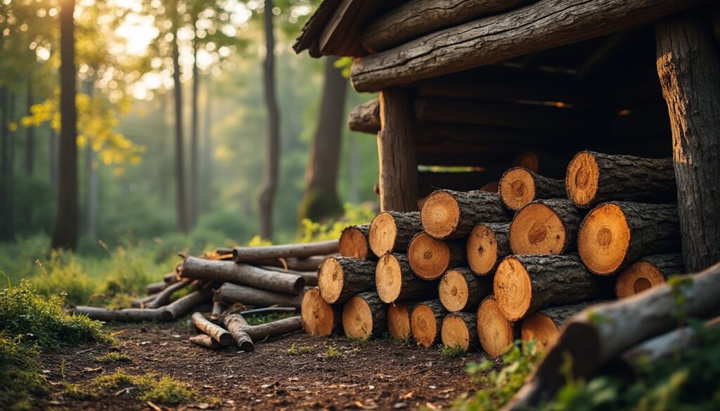 Le châtaignier en bois de chauffage : avantages, usages et conseils