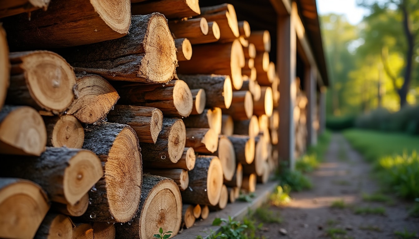 Illustration: Importance de la teneur en eau du bois de chauffage