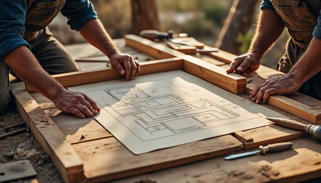 Schéma de charpente à 1 pente : guide, conseils et exemples pratiques