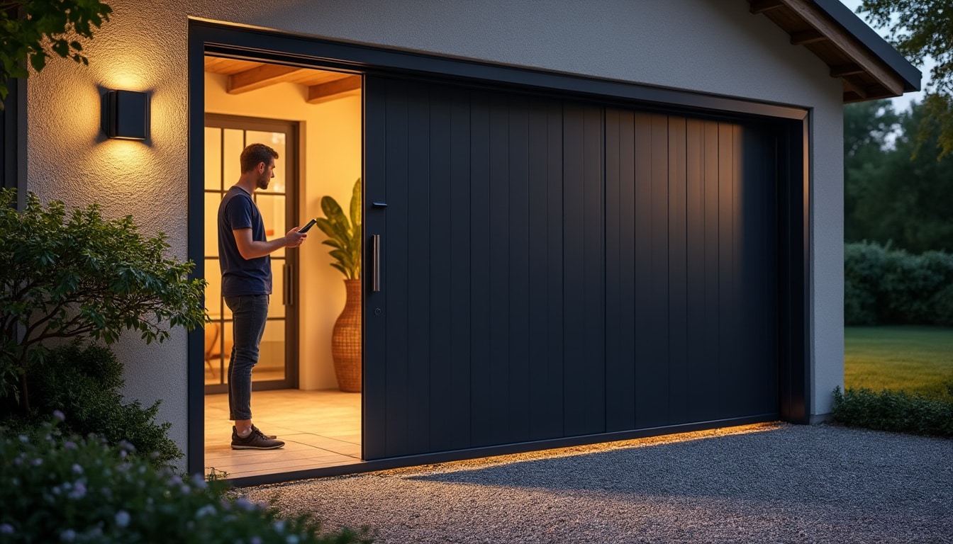 Illustration: Définition et fonctionnement du moteur de portail battant à ouverture extérieure