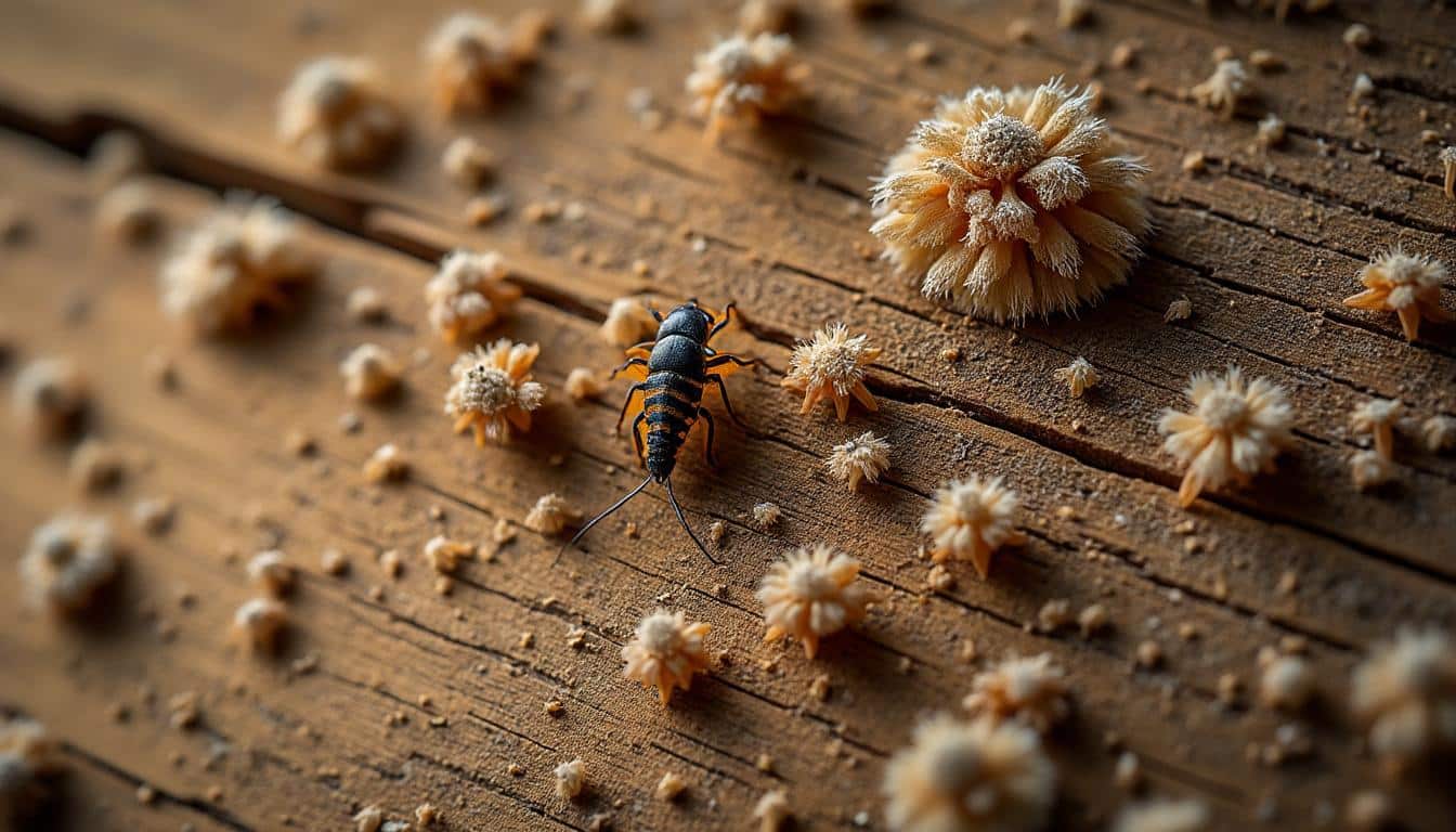 Illustration: Identifier les menaces : insectes, champignons et humidité dans la charpente