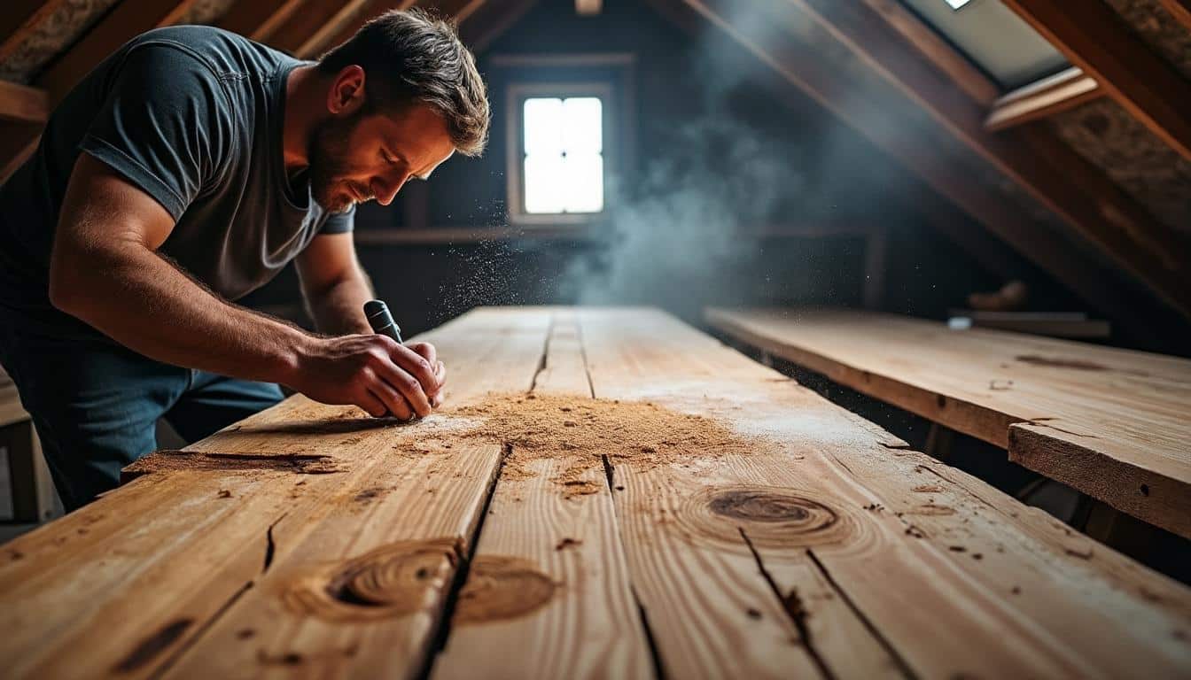 Illustration: Pourquoi traiter une charpente est essentiel pour votre maison