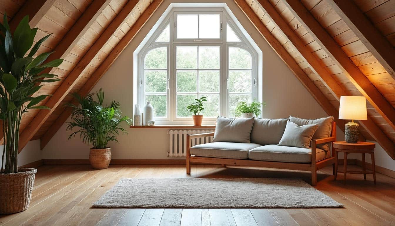 Image mise en avant pour Pourquoi l’aménagement des combles valorise votre maison