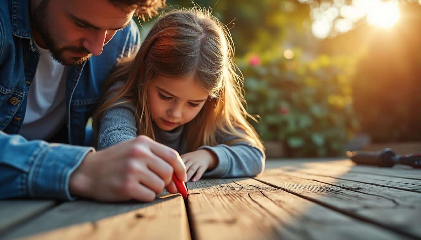 Illustration: Comprendre l’apparition des échardes sur une terrasse en bois : causes, risques et premiers constats