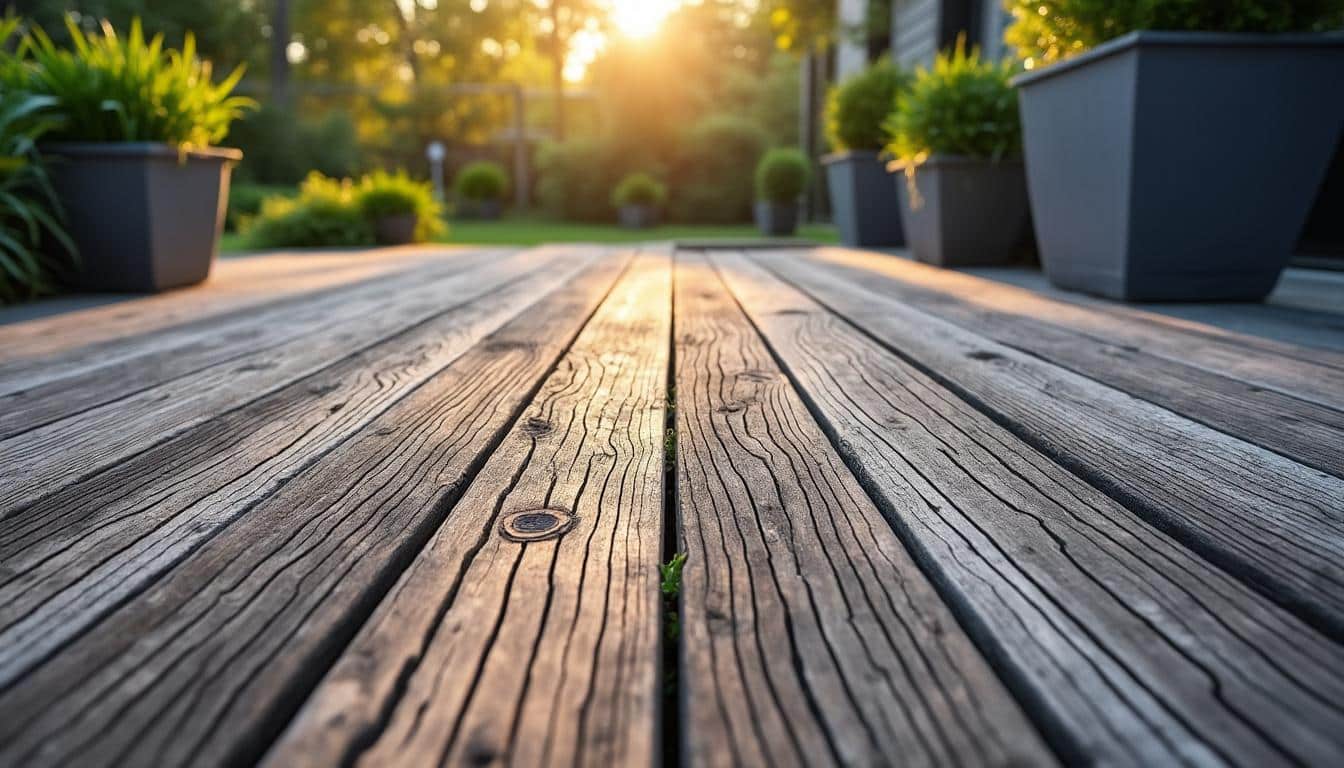 Illustration: Comprendre le grisonnement du bois de terrasse : aspect naturel et fonctionnement