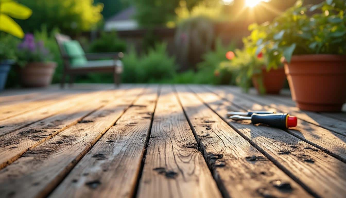 Illustration: Comprendre le voilage des lames de terrasse en bois : causes, symptômes et enjeux