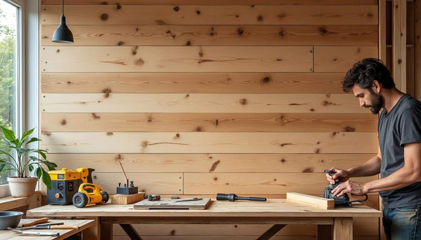 Mur lambris horizontal : conseils et astuces pour une pose réussie