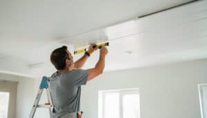 Poser du lambris PVC au plafond sans gros travaux