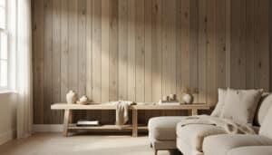 Lambris en bois vieilli : styles, pose et finitions