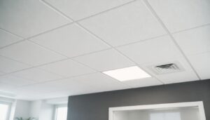 Choisir une dalle de plafond suspendu 60 x 60