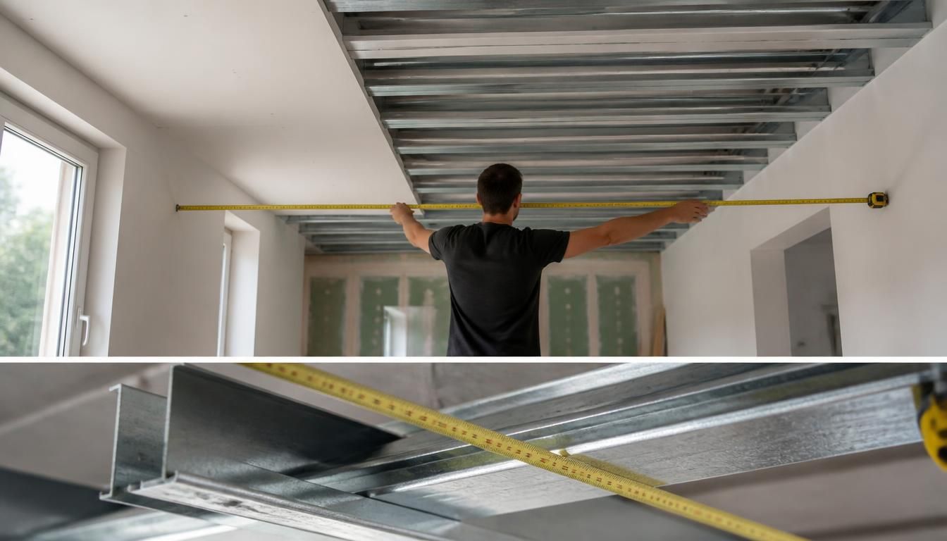 Plafond autoportant : quelle portée entre deux murs ?