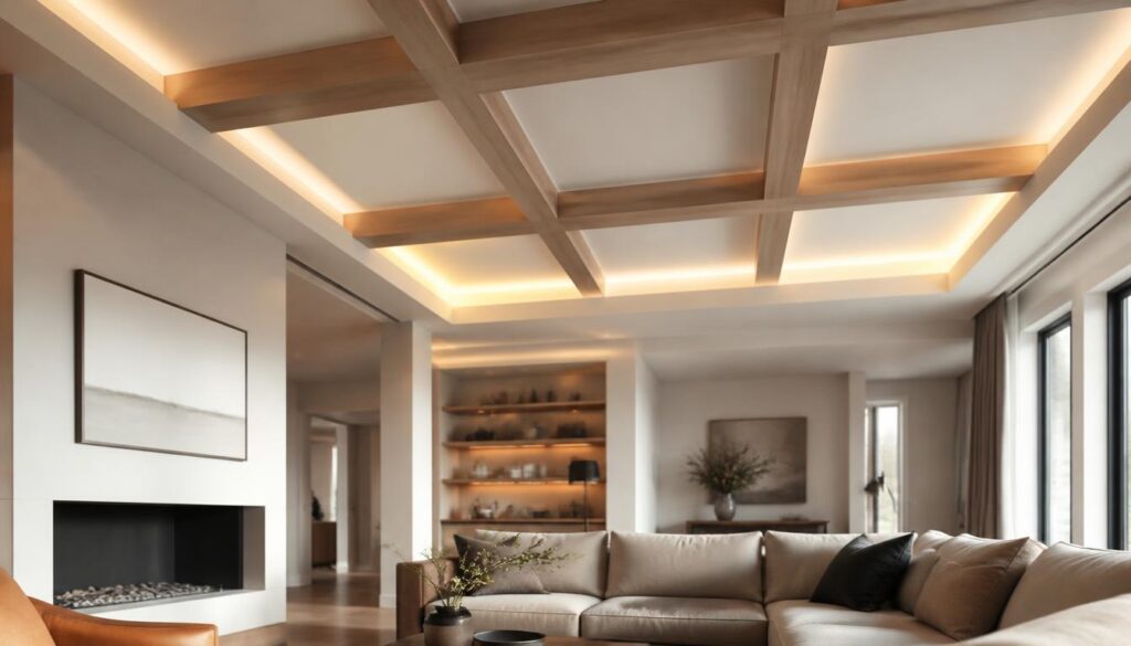 Plafond décoratif : matériaux, pose et idées déco