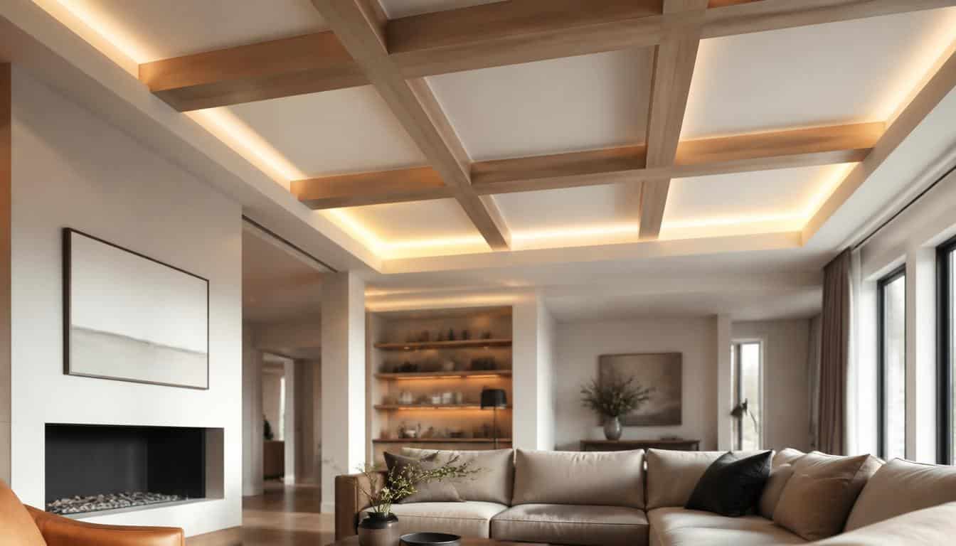 Plafond décoratif : matériaux, pose et idées déco